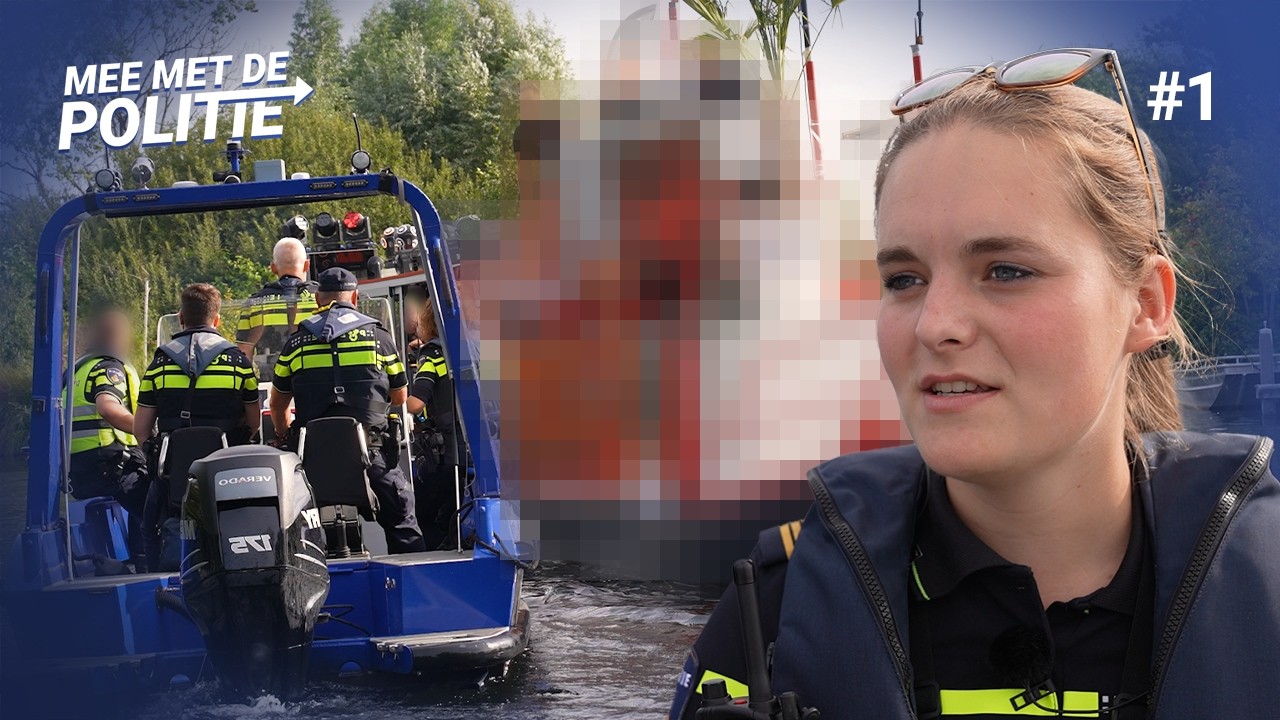 Man met enkelband betaalt taxirit niet, drugs te koop aan boord? | Mee met de Politie #1