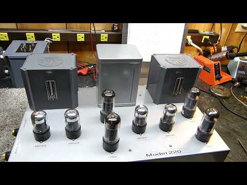 Stereo Williamson 7591 Amplifier Repair