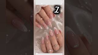 #Choose your name first letter and see your nails art 😍#Cute nails #trending nails art #shortsfeed