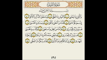 سورة الليل كاملة||القارئ محمد خليل//