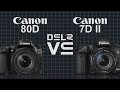 Canon EOS 80D vs Canon EOS 7D Mark II