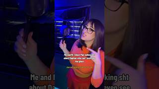 Dang Mr. GhostMan 🤣 @HeyItsMichaelMacRae@girlsgotrhythm #scoobydoo #velmacosplay #retro #shorts