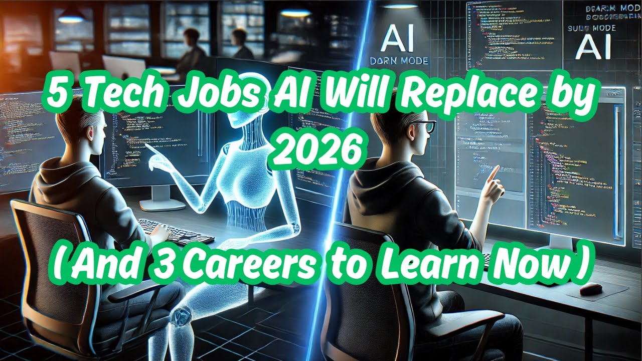 5 Tech Jobs AI Will Replace by 2026 (And 3 Careers to Learn Now) - YouTube