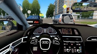 City Car Driving - Audi A6 C6 3.0 TDI | Street Racing screenshot 5