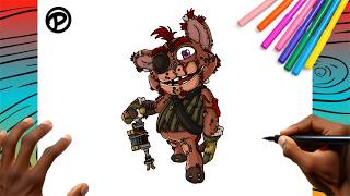 Como Desenhar o Giblet de Poppy playtime 5 Passo a passo
