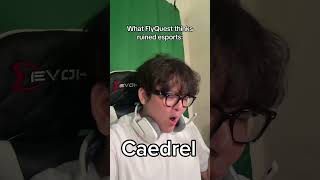 FlyQuest is we deadass? 😭 #leagueoflegends #lolesports #caedrel #esports #lol #gaming #fyp