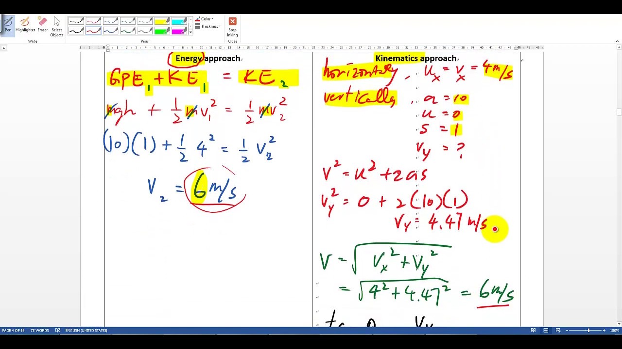 Energy and Motion Practice Question (2 of 3) - IB Physics A.3 (Part 3 ...