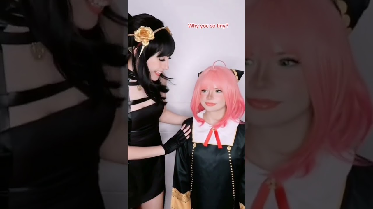 Why you so smol | Anya Forger and Yor Forger #cosplay | Spy x Family