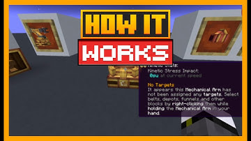 HOW THE MECHANICAL ARM WORKS IN MOD CREATE