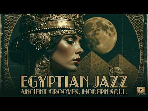 Nile Midnight Jazz | Desert Rain Beats | Cairo Sleep