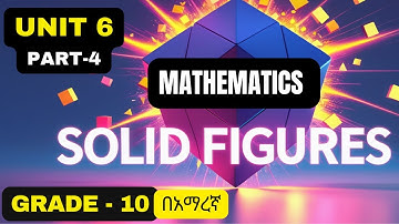 GRADE 10 MATHS UNIT 6  PART 4/ DEFINITION OF PYRAMIDS, NETS, LATERAL & SURFACE AREA | EXERCISES 6.4