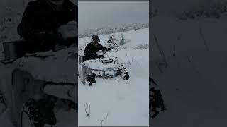Câtă zăpadă este prea multă pentru un ATV