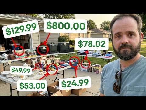 How to Find Good Stuff at Garage Sales