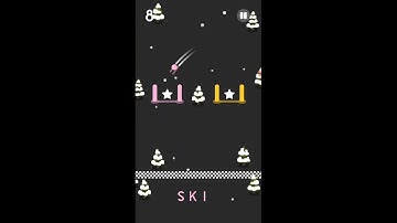 Color Switch - Ski: Easy difficulty (Levels 1-36)