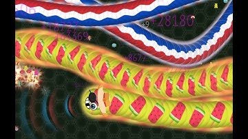 WORMATE - Безумный Червяк Мультфильм Игра клон SLITHER IO И WORMAX IO 67
