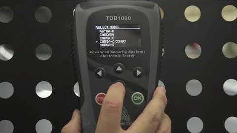 TDB1000 Opel Vauxhall Insignia Pin