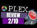 Plex Review - ⛔️ 2/10 TRAFFIC WARNING ⛔️ Plex App REAL Honest Review ⛔️