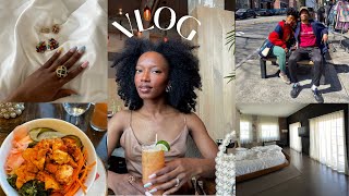 Beacon NY Travel Vlog: Roundhouse Hotel Room Tour, Hiking, Vintage shopping, GRWM, Date night ❣️🎞 📸