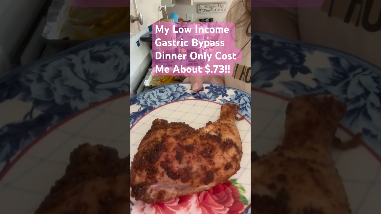 God Provides 💖 | My Super Cheap ($.73!!) Bariatric Dinner