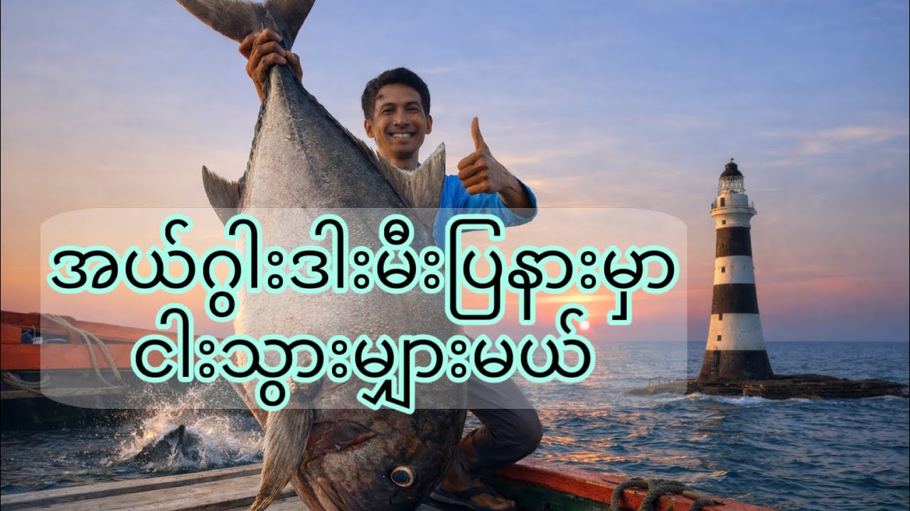ဟိုင်းကြီးနားက အယ်ဂွါးဒါးမီးပြတိုက်နားမှာ ငါးသွားမျှားမယ်။ ရတဲ့ငါး သုပ်စားမယ်။ 😎 #vlogbykokyaw 