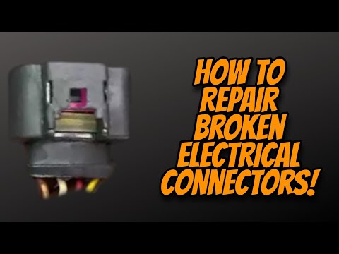 Broken Electrical Connector Repair At Home Easy and Quick