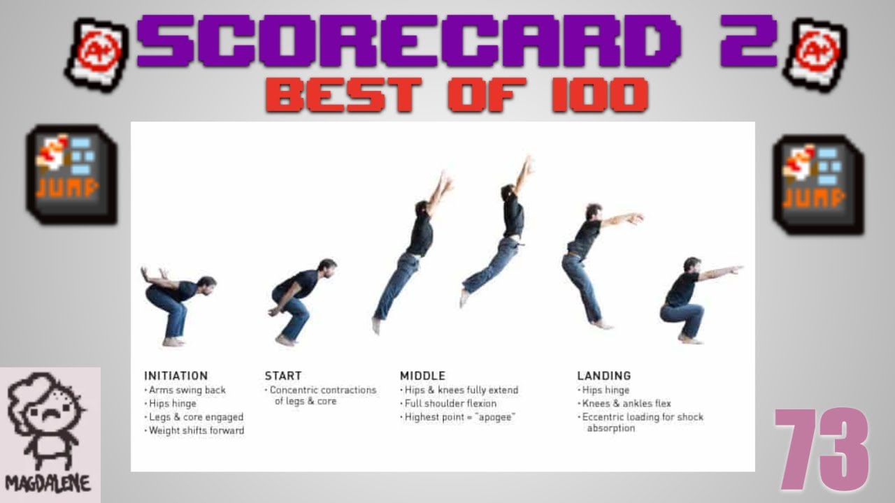 I Learn How To Jump -- Scorecard 2: Best of 100 [73] - YouTube