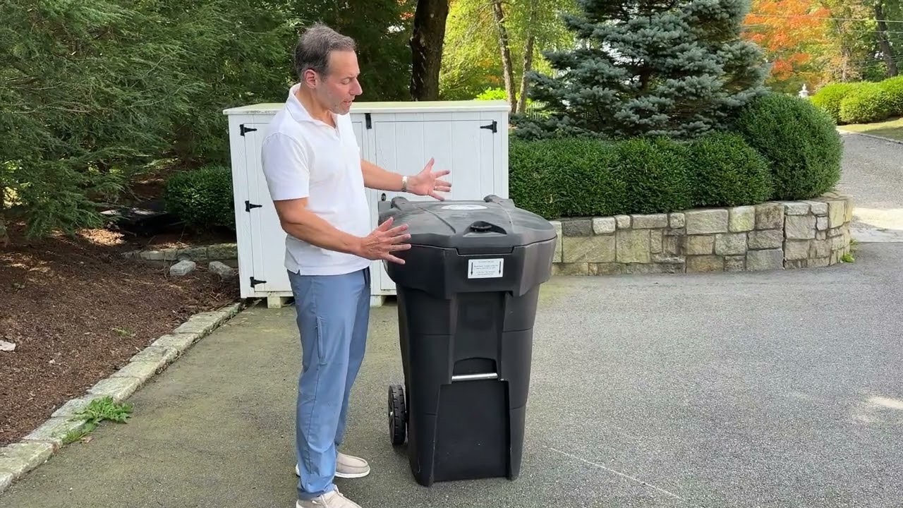 Bearicuda Stealth 65 and 95 Gallon Bear-resistant Trash Cans