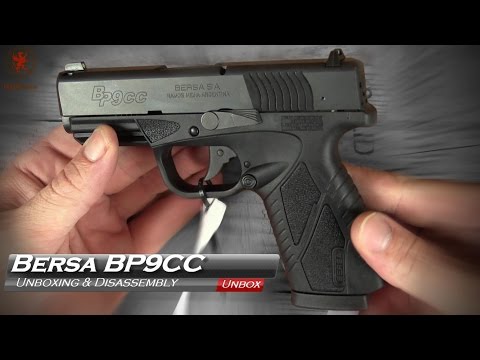 Bersa BP9CC Unboxing and Disassembly