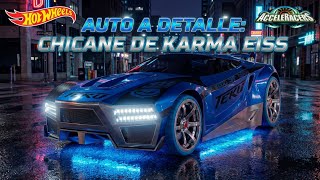 Chicane de Karma Eiss - Acceleracers - Hot Wheels