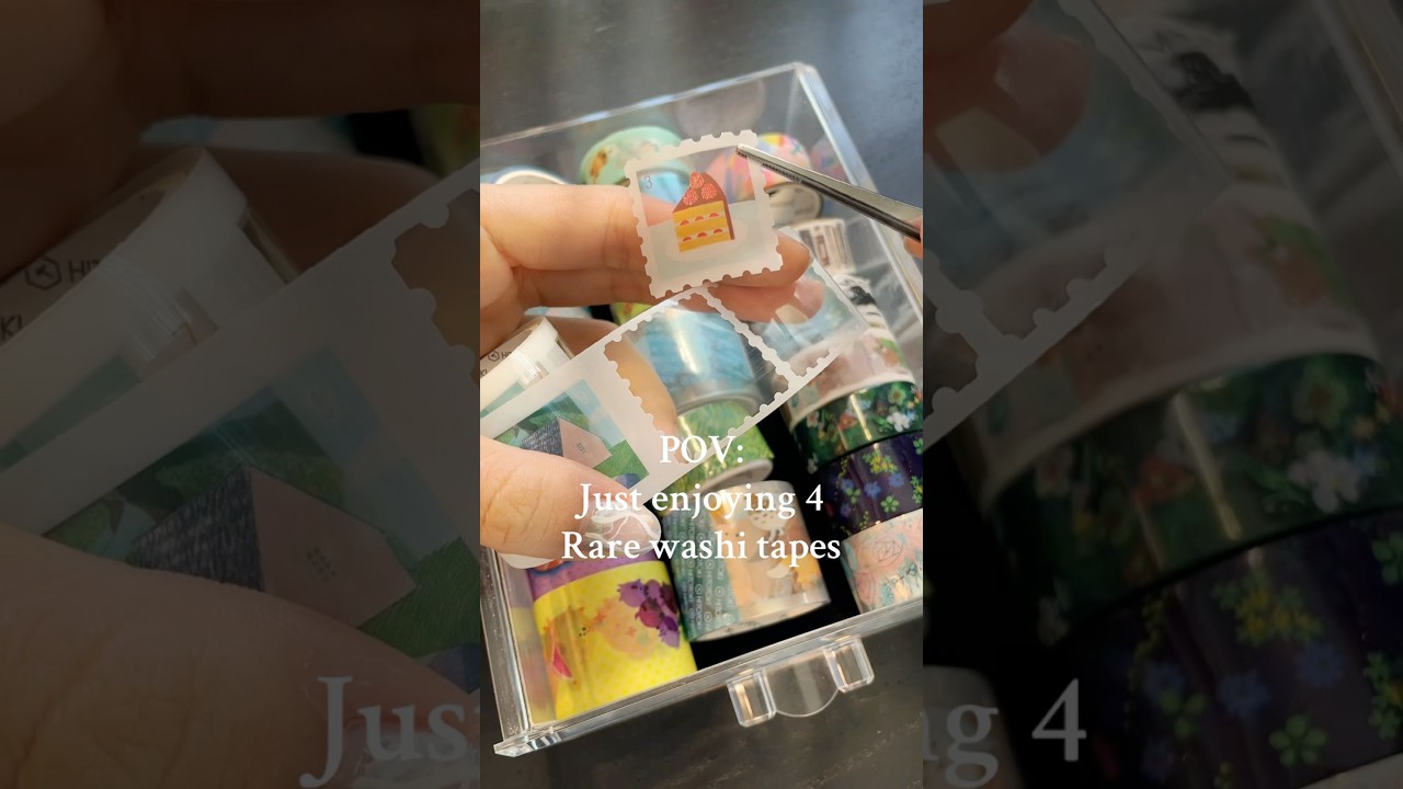 My rare washi tape collection! 