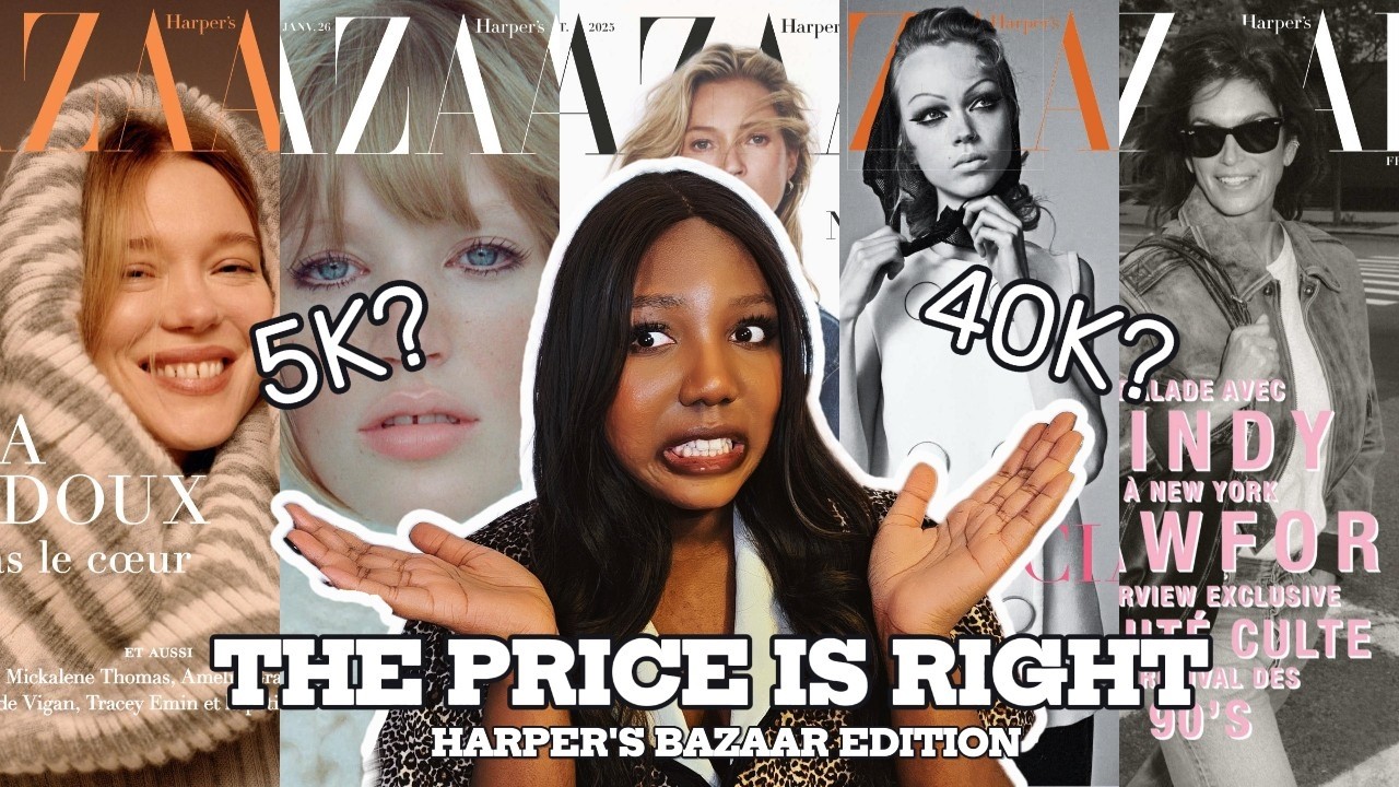 Угадай цену: Издание Harper's Bazaar! + Модные фавориты месяца ✨