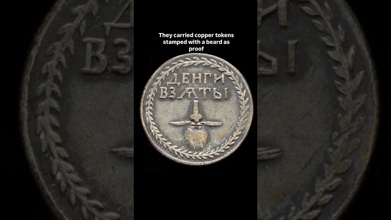 Peter the Great's Beard Tax...