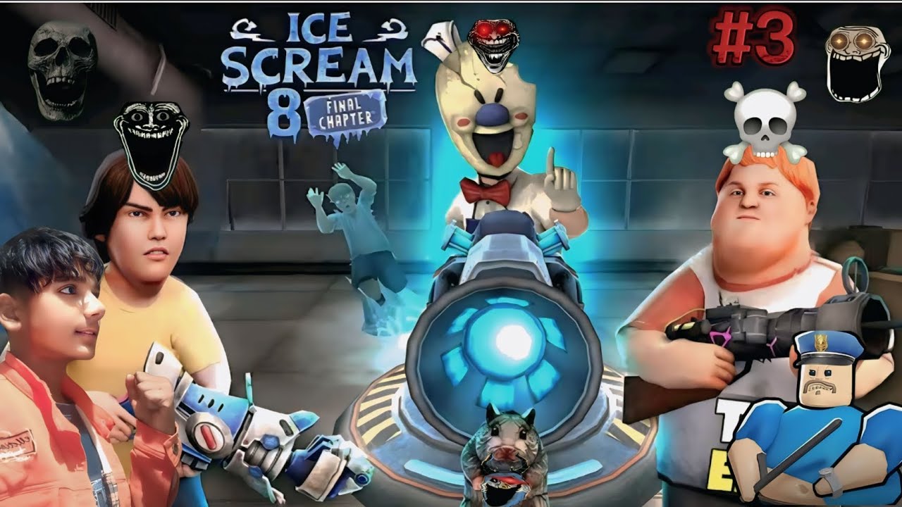 Ice Scream 8 Final Chapter True Ending leke aaya hu.. to like, share and subscribe jarur karna....