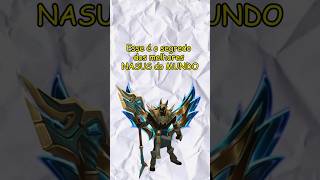 Nasus NÃO é LATEGAME ! #leagueoflegends #lol #toplane #riotgames #master #wildrift #games #nasus