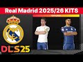 Real Madrid 2025 26 Kit For DLS 25