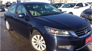 2013 Honda Accord Sedan EX-L V6 | WHITBY OSHAWA HONDA | Stock #: U3776