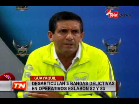 Desarticulan 3 bandas delictivas en operativos Eslabón 82 y 83