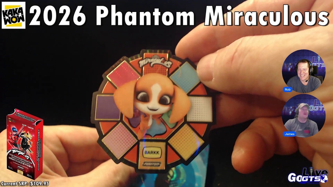 ニュート kakawow スクリプトアートカード /5 Box Break | 2026 Kakawow Phantom Miraculous - YouTube