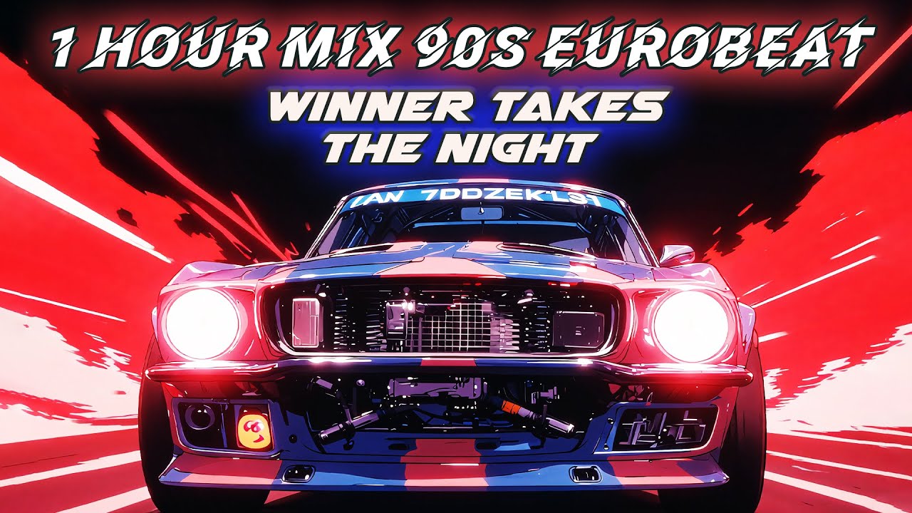 Winner Takes the Night | High-Speed Midnight Eurobeat | 1 Hour