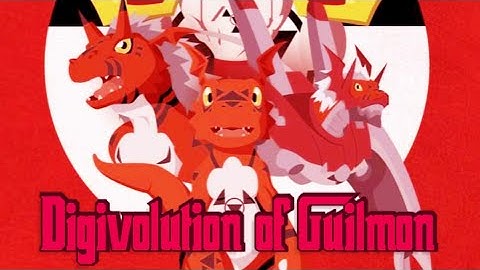 Digimon CyberSleuth - Digivolution of Guilmon