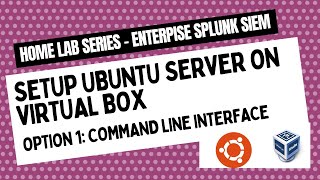 How to setup an Ubuntu server on Virtualbox - CLI How to setup an Ubuntu server on Virtualbox - CLI