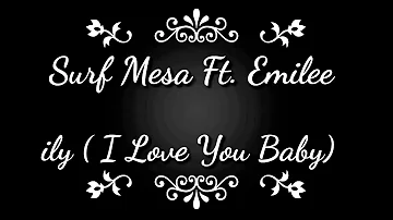 Surf Mesa - ily (i love you baby) ft. Emilee (Lyrics Video)