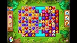 GardenScapes Level 1336 no boosters (10 moves)