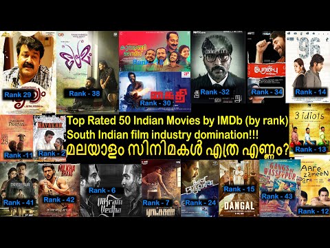 top-rated-50-indian-movies-by-imdb-(by-ranking)-|-south-indian-film-industry-domination!!!