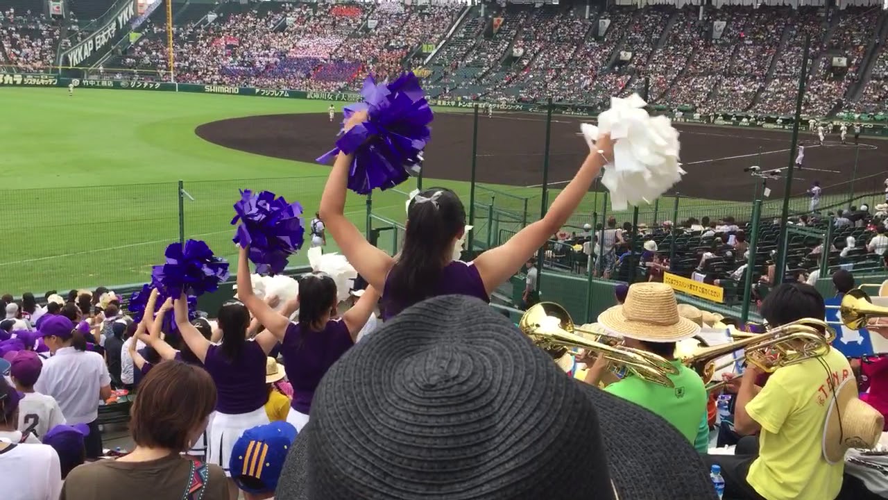 第99回2017夏 天理高校 応援歌メドレー甲子園 3塁アルプス