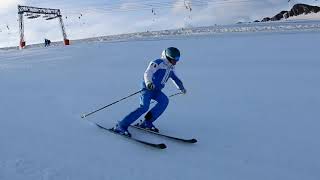 F4 Maestro Test Les Deux Alpes Skiers Alessandro Biolchini