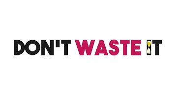 Time Is Running — Don’t Waste It | Kinetic Typography Motion Design