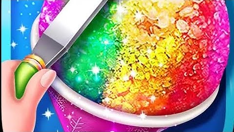 snow cone maker || ice cream maker|| cooking game|| Android gameplay