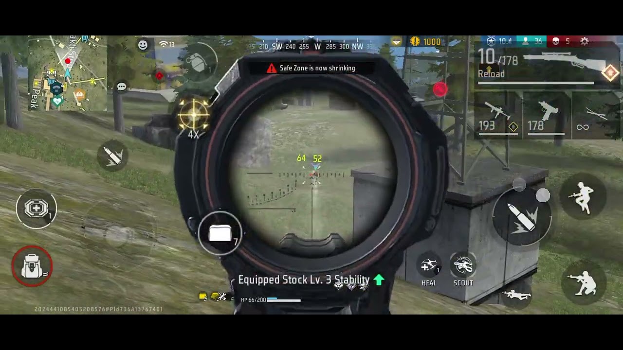  girl gameplay free fire 😎🔥