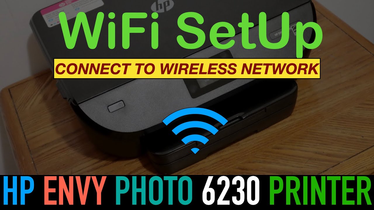 HP Envy Photo 6230 WiFi SetUp, Review !! - YouTube